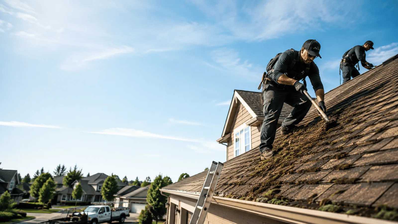 Roof Moss Removal in Wickes, AR near me